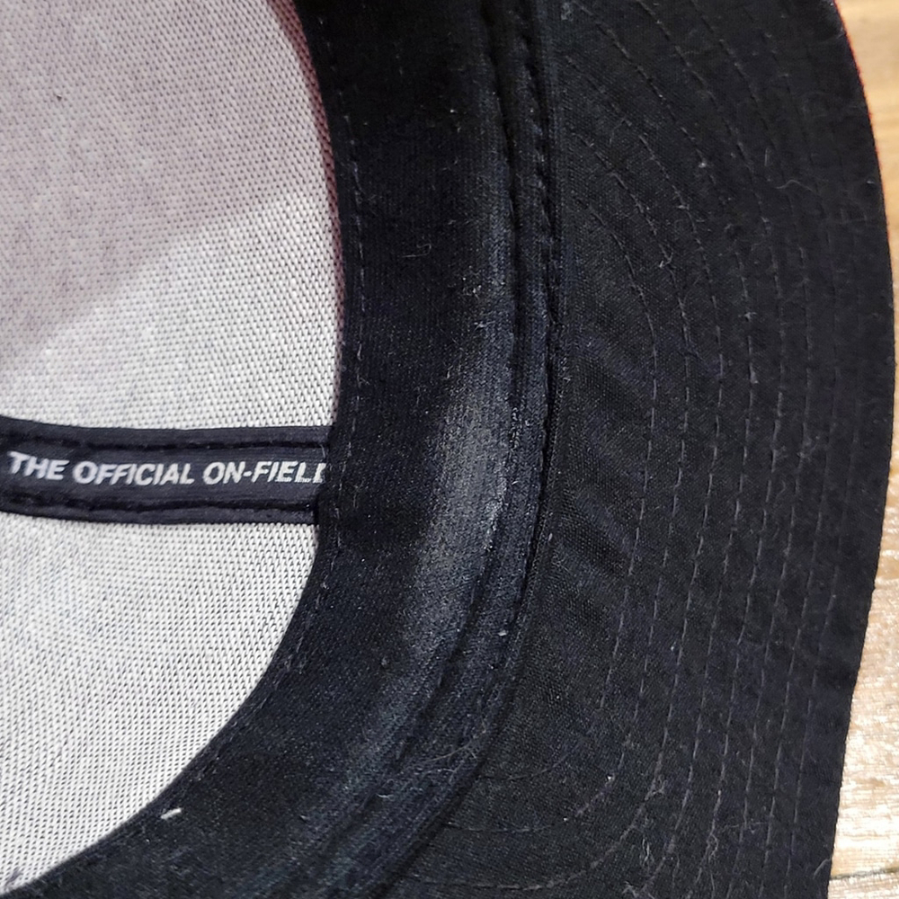 Washington Nationals Hat New Era Size 7 1/4 59Fifty Fitted Made USA Red On Field - Picture 7 of 11
